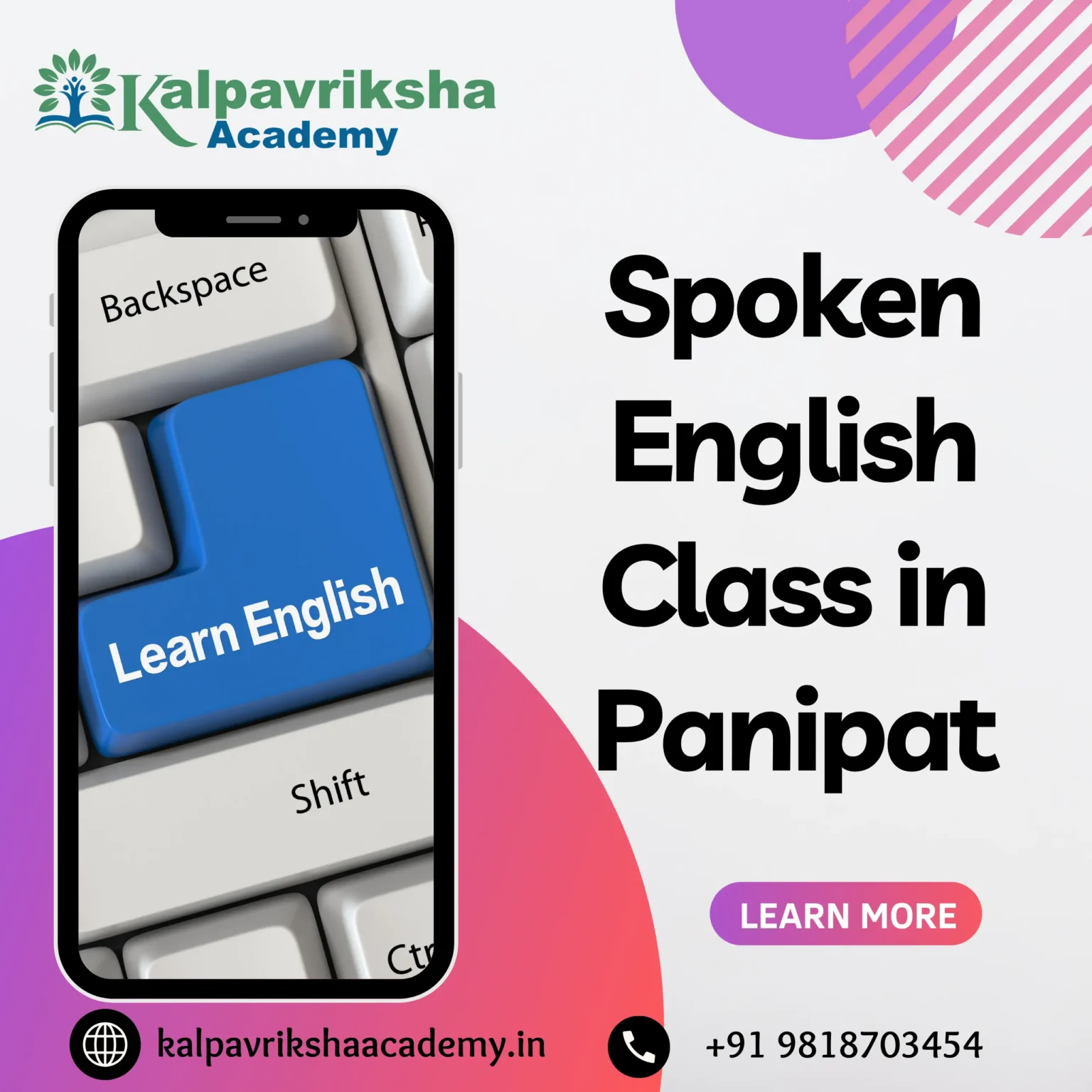 Spoken English Class in Panipat - Kalpavriksha Academy