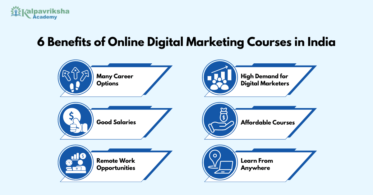6 Benefits of Online Digital Marketing Courses in India 6 Benefits of Online Digital Marketing Courses in India